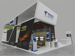 中國電信 展臺搭建 凱幄展覽