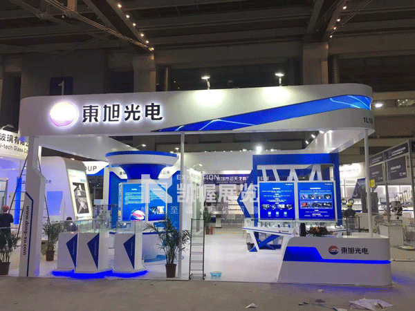 東旭光電展臺搭建